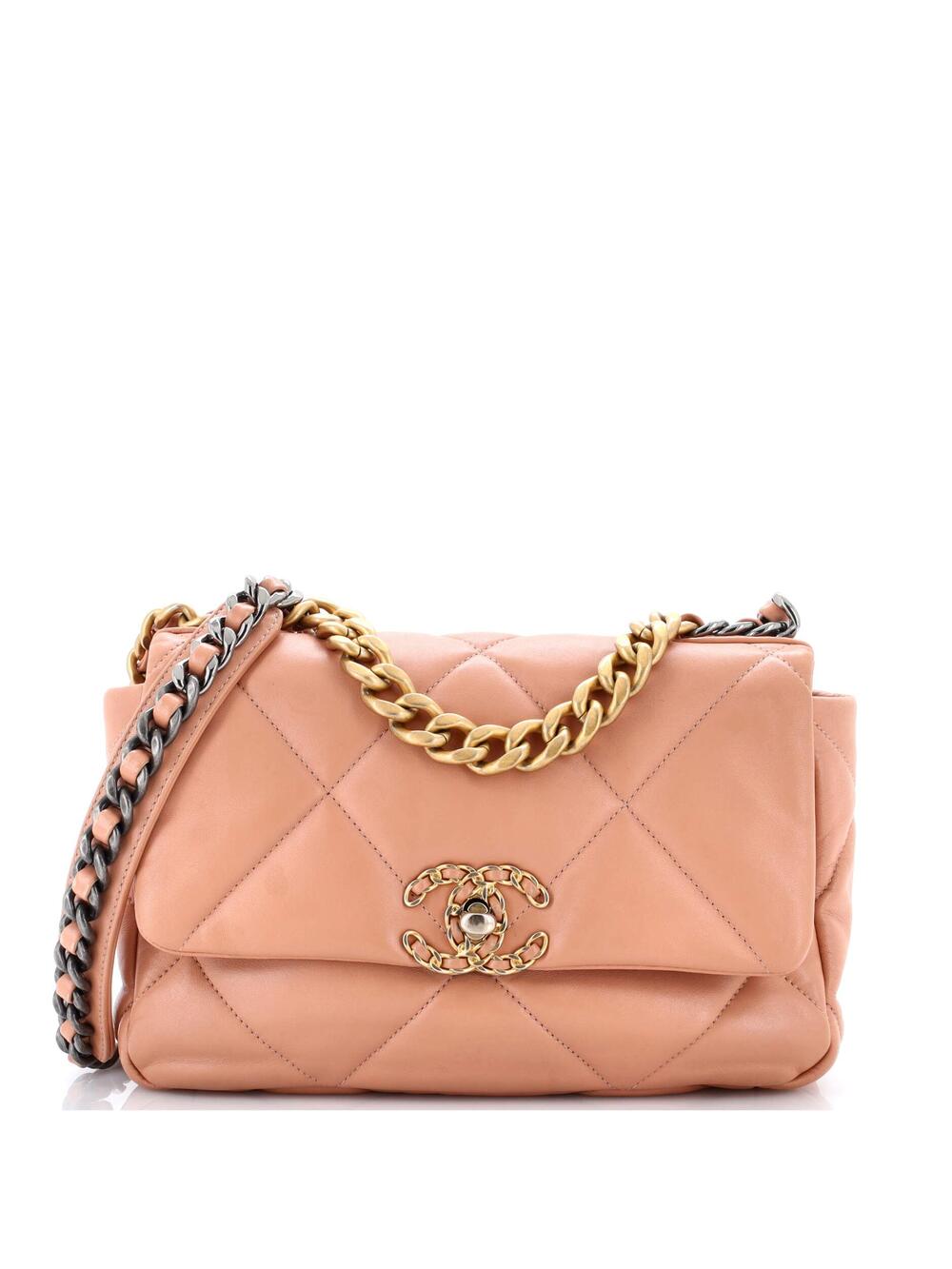 Chanel 19 Flap Bag Quilted Leather #301822C46B